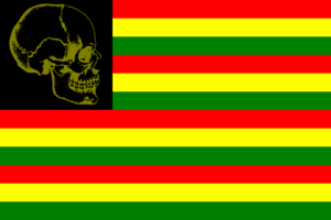 Unabhängigkeitsfahne des Freistaates Kappenland